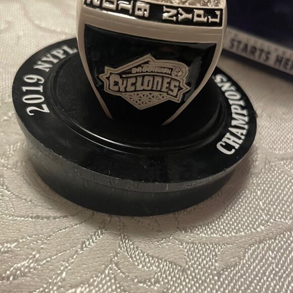 2019 Brooklyn Cyclones Replica Championship Ring 2019 NY Penn League Champions - Picture 10 of 11